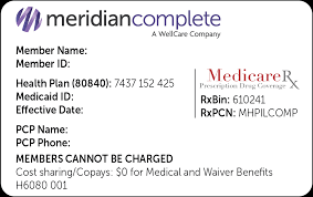 During the next several weeks all currently eligible medical program clients will begin to receive in the mail a new paper medical card along with an instructional brochure. Meridian Health Plan Illinois