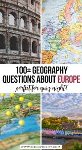 No matter how simple the math problem is, just seeing numbers and equations could send many people running for the hills. European Geography Quiz 114 Fun Questions Answers Beeloved City