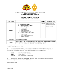 5+ contoh surat memo menarik. Contoh Memo Rasmi Ini