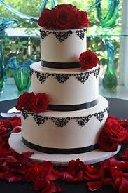Black And White Wedding Theme Cake And Cupcake Decoration Ideas 2012 2013 Wedding Cake Red Black Wedding Decorations Black And White Wedding Theme