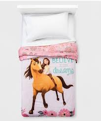 Check out our spirit riding free selection for the very best in unique or custom, handmade pieces from our party décor shops. Giveaway Dreamworks Spirit Riding Free Girl S Bedding Set Ends June 6th Girls Bedding Sets Twin Comforter Kids Bedding