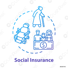 Social insurance concept icon Life assurance Policy for parent and - stock  vector 2282762 | Crushpixel