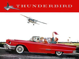 Image result for Grenadier Red 1958 Thunderbird