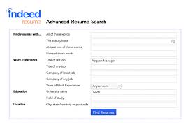 How To Use Indeed S Advanced Resume Search To Find Great Candidates Indeed Blog Au