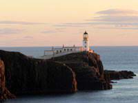 Neist point is a viewpoint on the most westerly point of skye. Neist Point Lighthouse On The Isle Of Skye In Scotland