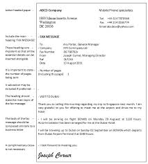 Fax Messaging How To Write A Fax Message Letterformats Net