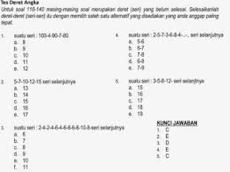Maybe you would like to learn more about one of these? Bocoran Contoh Soal Tes Psikotes Kerja Lowongankerjadipt Com