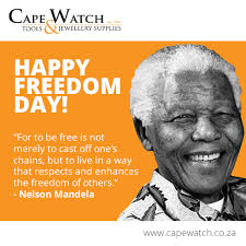 Freedom day celebrates south africa's first democratic elections, held on this day in 1994. Happy Freedom South Africa Freedom Day South Africa Freedom Day Wall Quotes