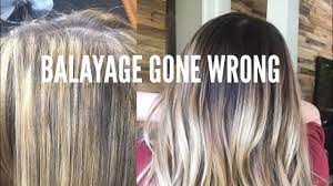 How do you fix bleached hair gone orange? Balayage Gone Wrong Color Correction Hair Tutorial Youtube