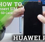 How to Insert SIM in HUAWEI P30 - Set Up Nano SIM