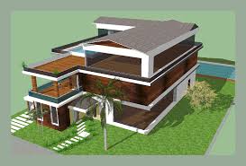 Modern house plans are often recognized for their unique, dramatic and striking architecture. Modern Futuristic House In Skp Cad Download 2 34 Mb Bibliocad