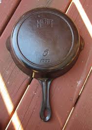 Griswold Merit Sears Roebuck 1920s 1940s No 5 Cast Iron 9 Inch Skille T With Heat Ring G72 Cast Iron Roebuck Cast Iron Skillet