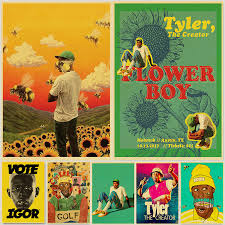 Sampled outstanding by the gap band (1982) the magic mirror from snow white and the seven dwarfs (1937). Tyler The Creator Flower Boy Band Music Cover Hip Hop Rapper Star Retro Poster Art Painting For Home Room Decor Wall Stickers Painting Calligraphy Aliexpress