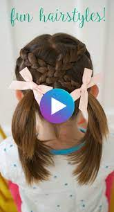 Very Easy Hair Styles For Girls From Toddlers To School Age Easy Hairstyles Cool Braid Hairstyles Hair Styles