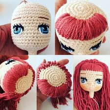 Gunaydin Arkadaslar Amigurumi Bebekte Kahkul Yapimi Pattern Sevginin Atolyesinden Sac Nako Pirla Krose Oyuncak Tig Isleri Krose Dikisler