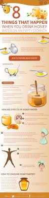 8 Things That Happen When You Drink Honey Water On An Empty Stomach Health Drink Health Health Tips