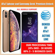 If your phone was reported lost or stolen, you won't be able to use this service to bypass the icloud activation lock. Semi Premium At T Factory Unlock Code Service For Iphone 5 5s 6 6s 7 8 X Xs 11 23 00 Picclick