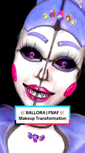 Ballora Makeup Transformation from Five Nights at Freddy's