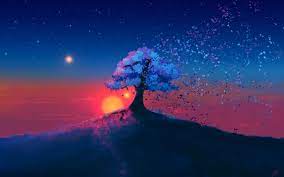Fading Tree Hd Wallpaper Background Image 2560x1600
