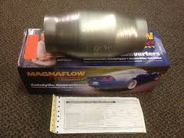 Magnaflow 3 200 cell cpsi cpi metal core cat converter stainless steel body new. 3 Magnaflow Universal 59959 Catalytic Converter High Flow Spun Metallic Cat Ebay