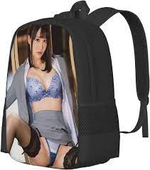 Amazon.co.jp: 鈴村あいり (8) メンズバックパック 学生バッグ ラップトップバックパック ビジネスバッグ 大容量 トラベルバッグ  収納バッグ カスタマイズ可能 : ファッション