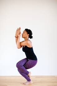 Garudasana Gah Roo Dah Sah Nah Eagle Pose Improves Your Balance And Stretches Your Upper Back Shoulders And O Body Positive Yoga Yoga For All Eagle Pose