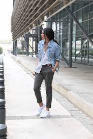 Retrouvez sur la halle toutes les informations de l'article veste droite en jean femme denim stone. Veste En Jean Oversize Chino June Sixty Five Blog Mode