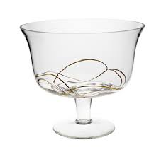 Maybe you would like to learn more about one of these? Footed Bowl With Gold Swirl Design World Art Glass Decor Murano Glass Gifts Co