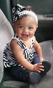 Black Baby With Blonde Hair Pin On Baby