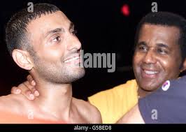 Boxing hamed v barrera las vegas hi-res stock photography and images