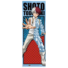 My Hero Academia Shoto Todoroki Battle Suit Wall Scroll Battle Suit My Hero My Hero Academia