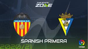 And valencia players walked off the pitch during their game with cadiz after an alleged racist remark was. 2020 21 Spanish Primera Valencia Vs Cadiz Preview Prediction The Stats Zone