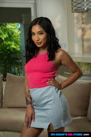 Avery Black Petite Asian Porn Star Strips Naked