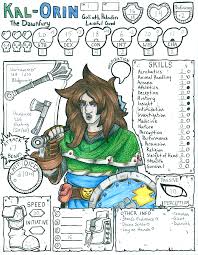 Use it to merely copy your character onto paper with, if you need something to erase by hand etc. I Ve Been Making D D Characters For A While Now And I Ve Even Drawn Some But I Never Thought Of Making Custom Ch Character Sheet Dnd Character Sheet Character