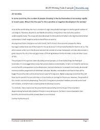 Ielts writing task 2 essay sample answers. Ielts Writing Task2 Samples Hocielts