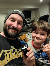 My 6yr old son: Ahhhhh! This is nice, two bros painting together, Theeeee  life! Me: right you are bro, right you are! Right in the feels bro! WIP:  Ice troll (77344) and