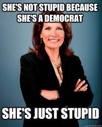 She S Not Stupid Because She S A Democrat She S Just Stupid Whites Rule Bachmann Quickmeme