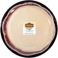 This red velvet pound cake has very light tang and faint notes of chocolate, as red velvet should. Bakery Fresh Goodness Red Velvet Cake With Cream Cheese Icing 51 Oz Kroger