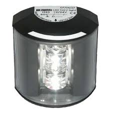 Usa Aqua Signal Led Stern Navigation Light White With Black Housing Yachtingsupply Com
