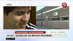 Bruno Escobar, en grave estado