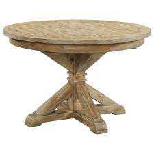 Get 5% in rewards with club o! Riverside Furniture Sonora Rustic Round Dining Table With 18 Leaf Lindy S Furniture Company Dining Tables