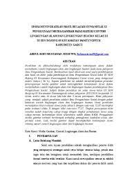 Sangat membantu sekali untuk kami yang sedang melakukan blogger templates. Top Pdf Contoh Karya Ilmiah Karil Ut 1001care Contoh Karil Ut 123dok Com
