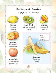 овощи и фрукты на английском с транскрипцией на русском Pin Op Lang Russian
