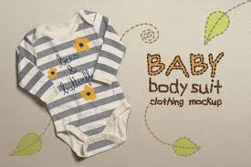 Download 25 Best Baby Onesie Bodysuit Psd Mockup To Grab Templatefor