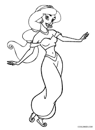 Printable Jasmine Coloring Pages For Kids Cool2bkids Princess Coloring Pages Disney Coloring Pages Disney Princess Colors
