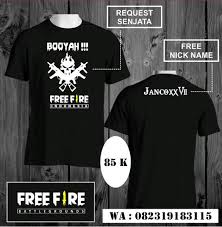 4 rekomendasi situs belajar desain baju gratis dan berbayar. Jual Kaos Free Fire Desain Keren Di Lapak Ts Clothing Bukalapak