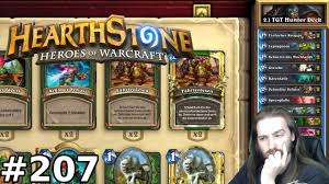 Hearthstone jager deck butrintwebsite in. Hs Spielen Gewertet 207 Tgt Jager Deck In Aktion Hearthstone Das Grosse Turnier Youtube