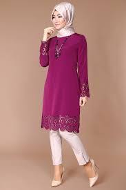 Ucu Dantelli Modaselvim Tesettur Tunik Modelleri Moda Tunik Moda Stilleri