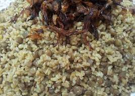 طريقة عمل مجدرة برغل سورية بالصور من zeinab barakat recipe cooking recipes food