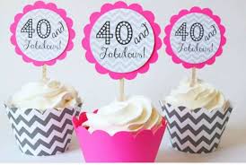 Pin Van Judy Brookshire Op Birthday 40e Verjaardag Verjaardag Verjaardagskaarten